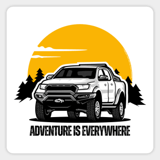 Adventure Is Everywhere - 4WD Magnet